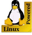 Powered by Linux Debian