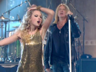 Taylor Swift with Def Leppard